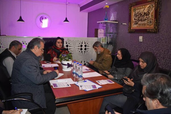 نشست خبری دکتر مهری مهراد با رسانه‌ها