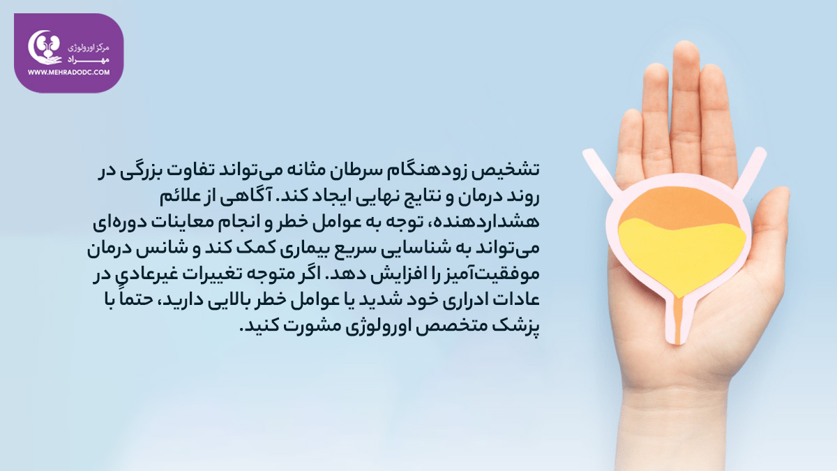 درمان سرطان مثانه دکتر مهری مهراد، متخصص اورولوژی