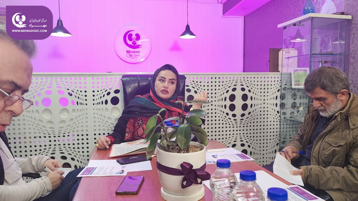 گزارش نشست خبری دکتر مهری مهراد با رسانه‌ها